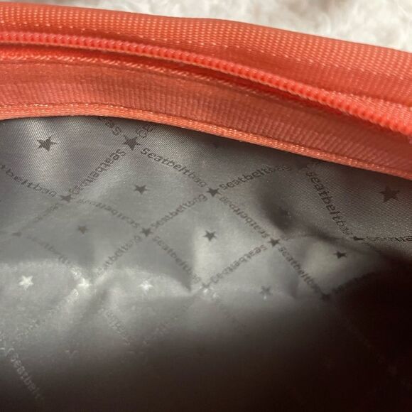 Harvey’s the original seatbelt bag orange baguette style shoulder bag. - Picture 13 of 13